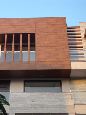 Tyrol Pine Fundermax | Exposed vs. Concealed Fasteners With Exterior ...